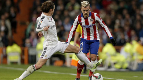 Griezmann (phải) được kỳ vọng sẽ tỏa sáng để xóa dớp “tịt ngòi” trước Real