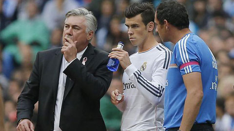 Hai thiếu vắng mang tên Bale và Modric vẫn không làm HLV Ancelotti nao núng trước giờ xung trận