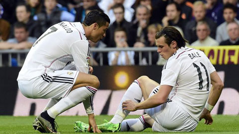 Bale dính chấn thương trong trận đấu với Malaga