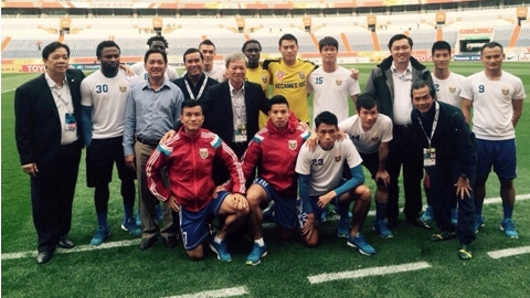 Trận đấu với Shandong Luneng là lần cuối cùng ông Lê Thụy Hải