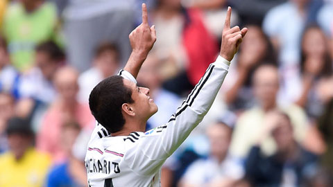 Chicharito ghi bàn duy nhất giúp Real đánh bại Atletico