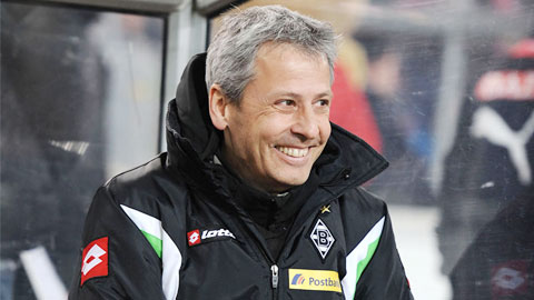 HLV Lucien Favre đang rất thành công cùng M’gladbach