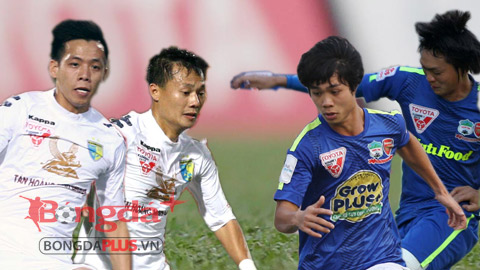 HA.GL gặp khó khi làm khách trên sân của Hà Nội T&T