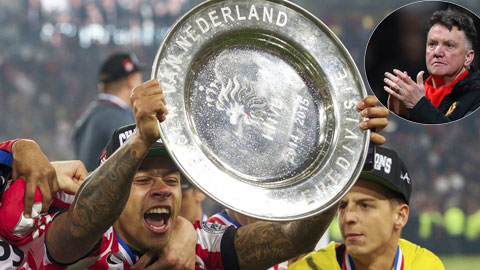 Depay rất muốn đầu quân dưới trướng của HLV Van Gaal