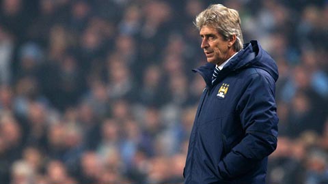 HLV Manuel Pellegrini đang rất đau đầu về nhân sự Man City