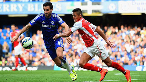 Fabregas đang thành công trong màu áo Chelsea
