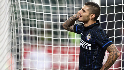 Icardi ghi bàn ấn định thắng lợi 2-1 cho Inter