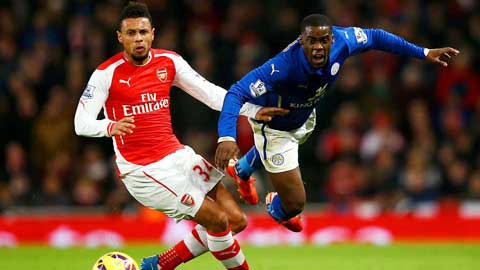 Coquelin (trái) sẽ là tiền vệ trụ hàng đầu thế giới trong tương lai gần