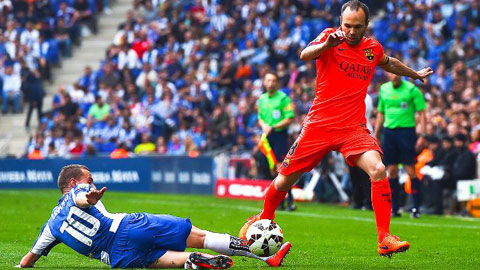 Đánh bại Espanyol, Barca đã vượt qua chặng Tourmalet vô cùng gian nan