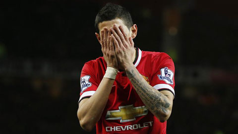 Di Maria đang gây thất vọng ở Old Trafford