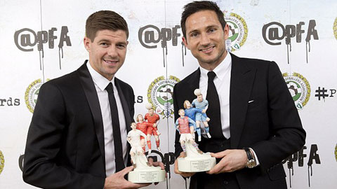 Gerrard và Lampard được PFA vinh danh