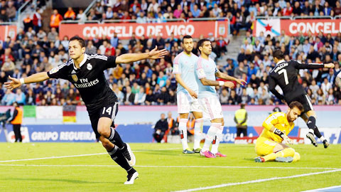 Chicharito tỏa sáng với 3 bàn thắng trong 2 trận gần nhất của Real