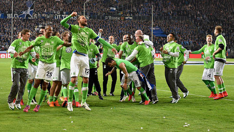 Wolfsburg đã giành vé vào chung kết