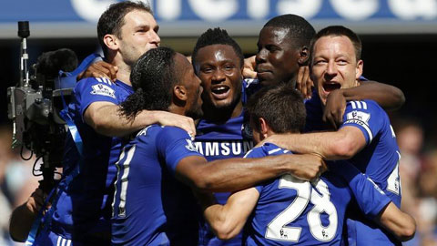 Chelsea lên ngôi vô địch đầy thuyết phục