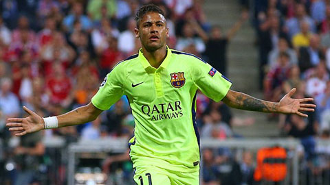 Neymar tỏa sáng với cú đúp bàn thắng