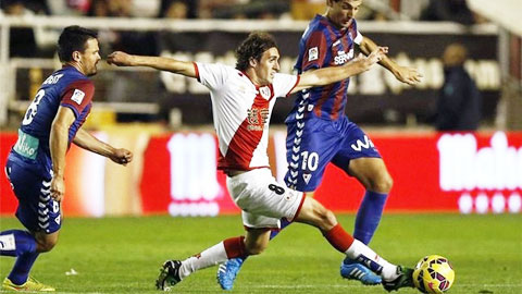 0h00 ngày 18/5: Cordoba vs Vallecano