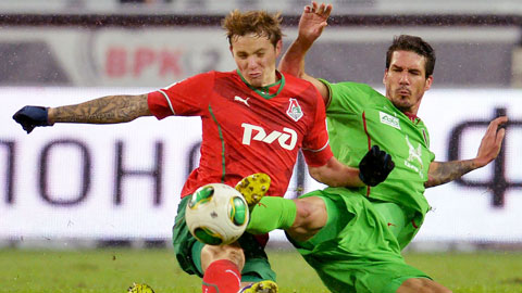 23h00 ngày 21/5: Kuban Krasnodar vs Lokomotiv Moscow