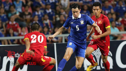 ĐT Việt Nam đã chơi một trận cố gắng nhưng vẫn phải nhận thất bại trước Thái Lan - Ảnh: Kim Cương 
