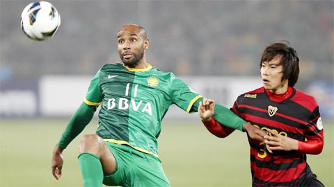 18h30 ngày 26/5:  Beijing Guoan vs Jeonbuk