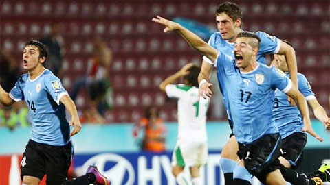 11h00 ngày 31/5: U20 Uruguay vs U20 Serbia