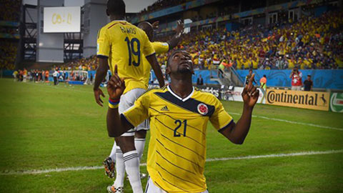 04h15 ngày 7/6: Colombia vs Costa Rica