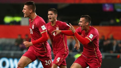 11h00 ngày 6/6: U20 Serbia vs U20 Mexico