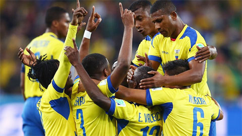 Ecuador đang được kỳ vọng sẽ là ngựa ô tại Copa America 2015