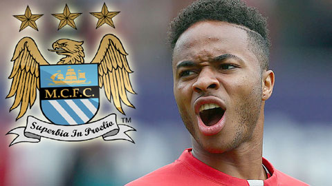 Sterling được Man City định giá chót 55 triệu euro