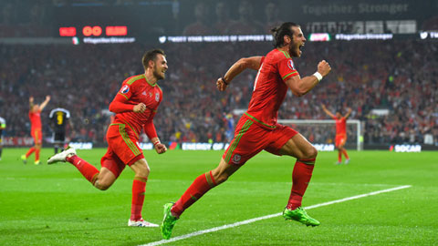 Bale vừa có một trận đấu rất hay trong màu áo xứ Wales