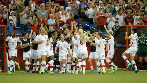 06h30 ngày 22/6: Canada vs Thụy Sỹ (nữ)