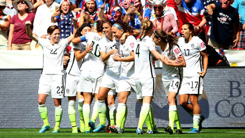 ĐT Mỹ lên ngôi vô địch World Cup nữ
