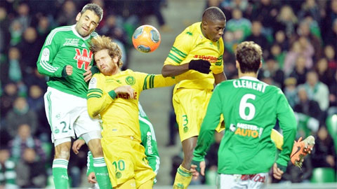 00h30 ngày 16/7: St.Etienne vs Nantes