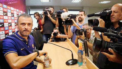 Enrique đặt mục tiêu Barca của ông sẽ vô địch tất cả các giải đấu ở mùa giải tới