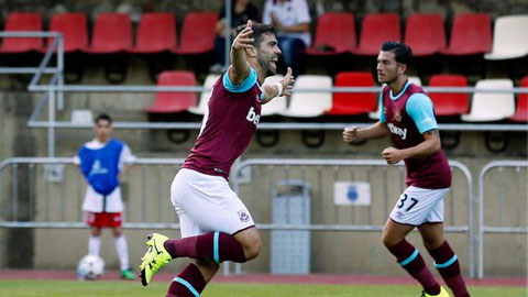 01h45 ngày 17/7: West Ham vs Birkirkara