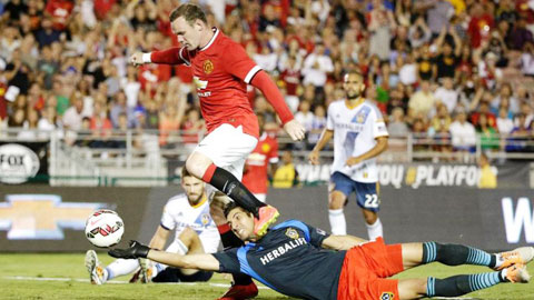 Rooney ghi tới 6 bàn thắng trong 4 cuộc đối đầu những đại diện của MLS