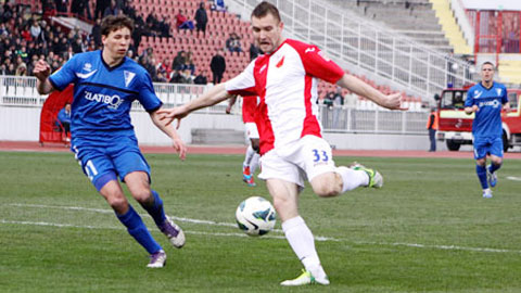 23h00 ngày 23/7: Spartaks vs Vojvodina