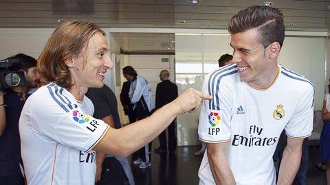 Modric và Bale từng thành danh ở Tottenham trước khi chuyển sang Real