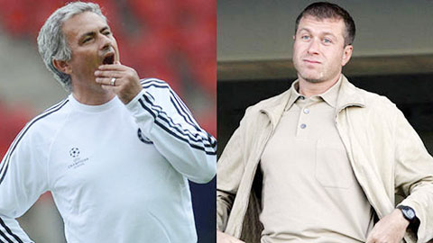 Mourinho và Abramovich từng có thời gian bất đồng quan điểm