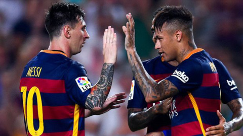 Messi và Neymar đã nổ súng trở lại