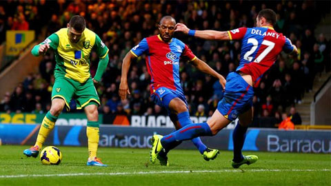 21h00 ng&agrave;y 8/8: Norwich vs Crystal Palace