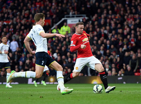 Rooney gặp khó trước chốt chặn mang tên Vertonghen