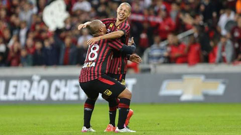 21h00 ngày 9/8: Atletico PR vs Sport Recife