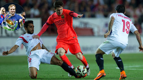 Rakitic sẵn sàng phục vụ Messi để giúp Barca đánh bại đội bóng cũ