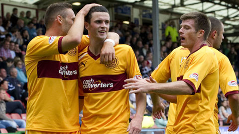 01h45 ngày 13/8: Hearts vs Motherwell