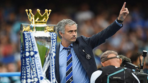 Mourinho đã 3 lần giúp Chelsea lên ngôi ở giải Ngoại hạng Anh