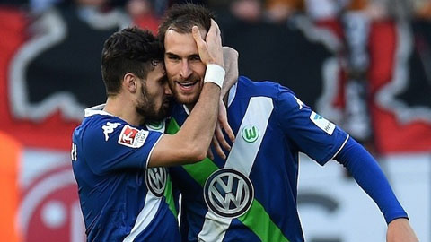  Wolfsburg đang nổi lên thành một thế lực mới tại Đức