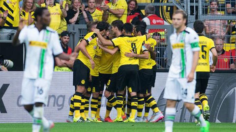 Dortmund có chiến thắng ấn tượng nhất đêm qua
