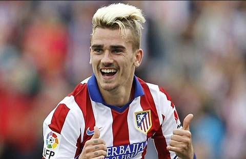 Griezmann đang là ngôi sao quan trọng trong lối chơi của Atletico