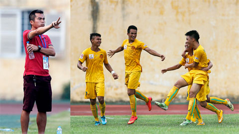 Thầy trò HLV Phạm Minh Đức đang khát khao gây dựng lại đội bóng mạnh cho ngành Công an