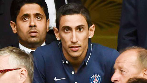 Di Maria chưa thể ra sân vì chấn thương
